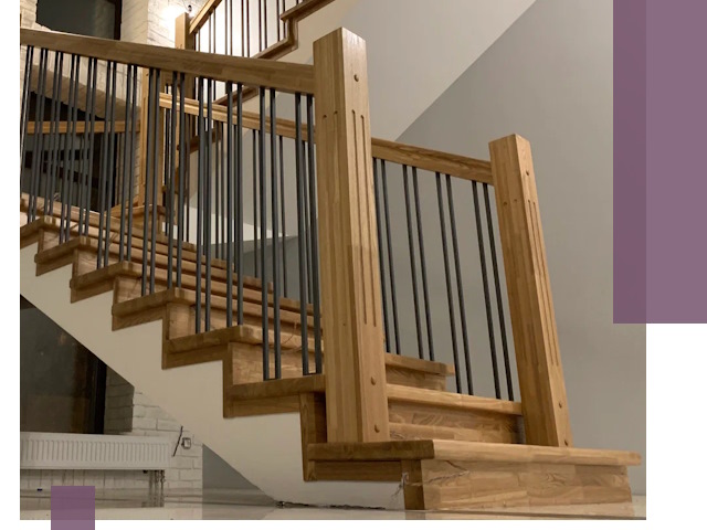 Реставрация деревянных и металлических лестниц в Долгопрудном