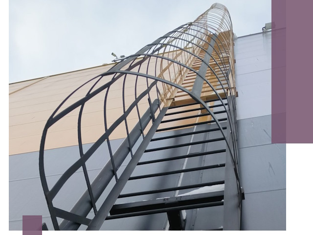 Изготовление и монтаж пожарных лестниц в Долгопрудном профессионально