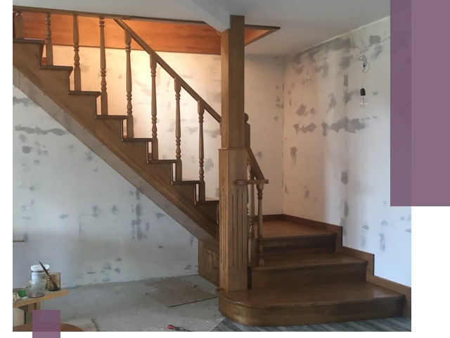 Ремонт деревянных лестниц в Долгопрудном: быстро и качественно