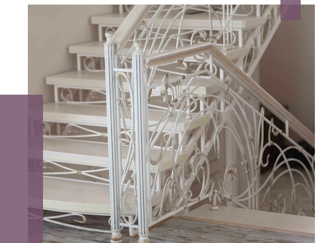 Изготовление кованых лестниц на заказ в Долгопрудном от 86241 руб. | ПРОЛЁТ-Длг