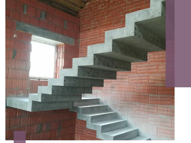 Бетонные лестницы под ключ в Долгопрудном: монтаж, демонтаж, ремонт