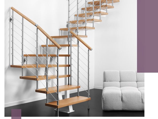 Модульные лестницы под ключ в Долгопрудном — монтаж и изготовление