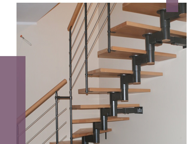 Изготовление модульных лестниц в Долгопрудном от 11414 руб. 