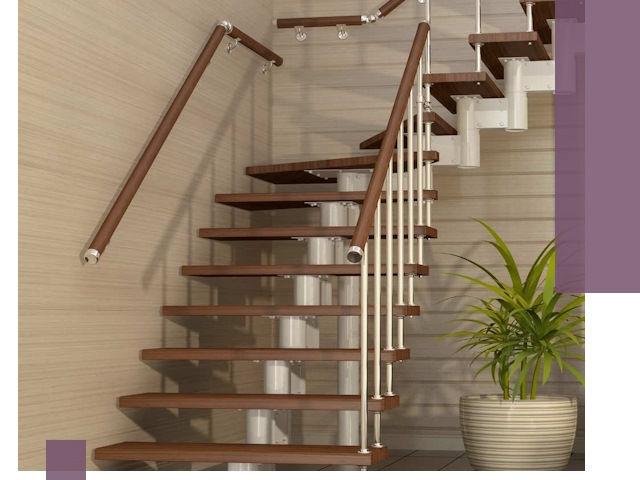 Изготовление модульных лестниц под ключ в Долгопрудном