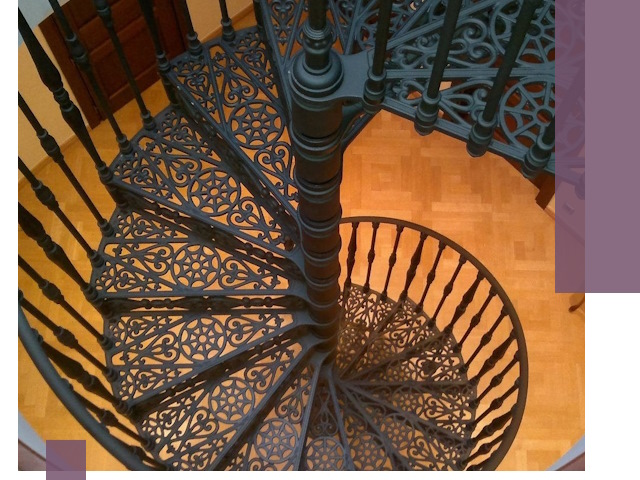 Винтовые лестницы под ключ в Долгопрудном: производство и монтаж