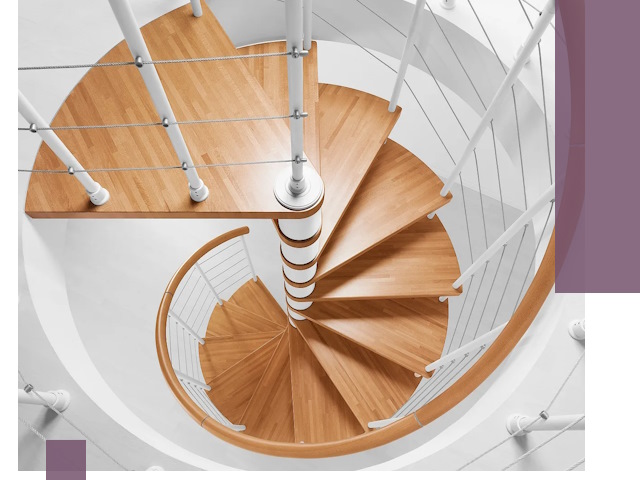 Изготовление винтовых лестниц под ключ в Долгопрудном