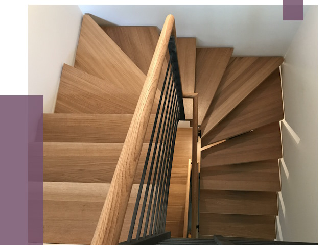 П-образные лестницы в Долгопрудном под ключ от 48194 руб. | ПРОЛЁТ-Длг