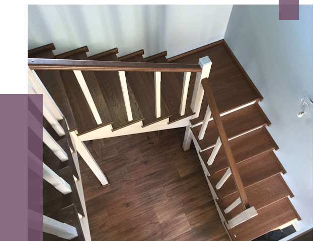 Изготовление П-образных лестниц в Долгопрудном от 15067 руб.