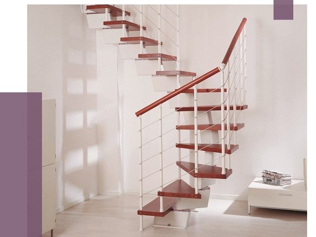 Изготовление лестниц на больцах в Долгопрудном от 9639 руб. | ПРОЛЁТ-Длг