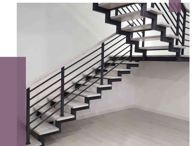 Лестницы на металлокаркасе под ключ в Долгопрудном от 12683 руб. | ПРОЛЁТ-Длг