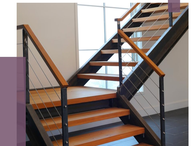 Изготовление лестниц на металлокаркасе в Долгопрудном от 18770 руб. | ПРОЛЁТ-Длг