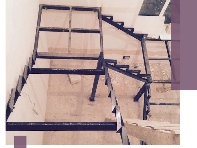 Монтаж лестниц на металлокаркасе в Долгопрудном быстро и качественно