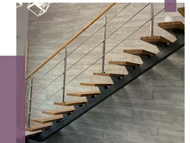 Изготовление лестниц на монокосоуре в Долгопрудном от 75588 руб. 