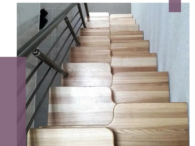 Лестницы гусиный шаг в Долгопрудном от 12936 руб. под ключ | ПРОЛЁТ-Длг