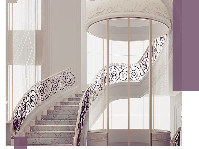 Элитные лестницы на заказ высокого класса в Долгопрудном