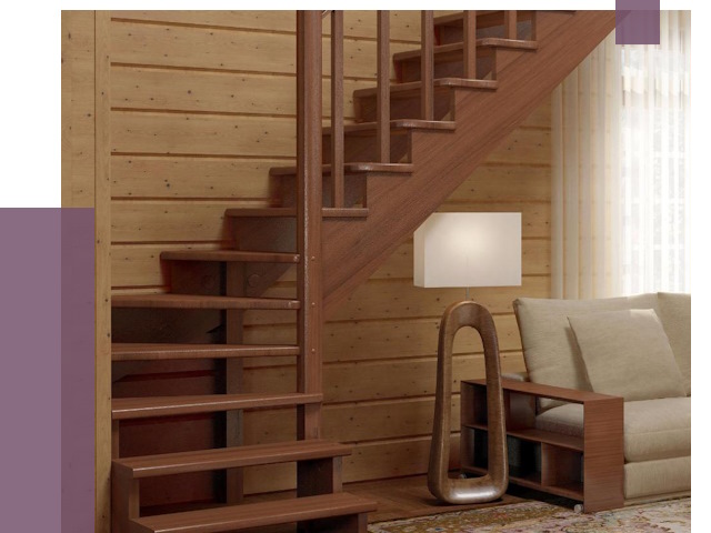 Лестницы эконом класса в Долгопрудном от 18111 руб. бюджетные решения