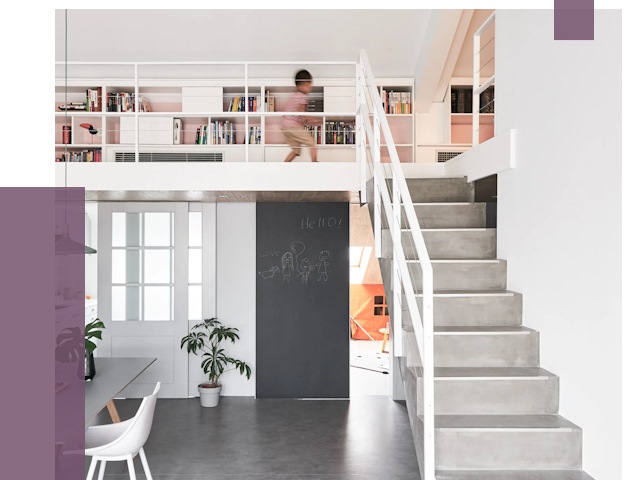 Лестницы для двухуровневой квартиры в Долгопрудном от 175019 руб. | ПРОЛЁТ-Длг