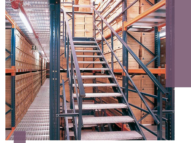 Лестницы складские прочные и безопасные под ключ в Долгопрудном