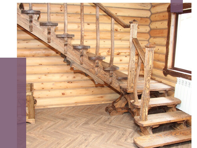 Лестницы в баню в Долгопрудном от 18973 руб. — изготовление | ПРОЛЁТ-Длг