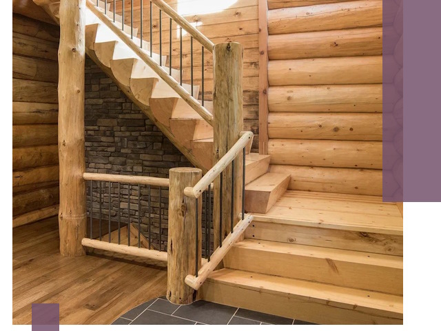 Лестницы в баню под заказ и профессиональный монтаж в Долгопрудном