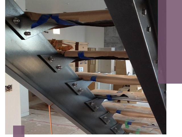 Усиление лестничных конструкций и усиление опор в Долгопрудном