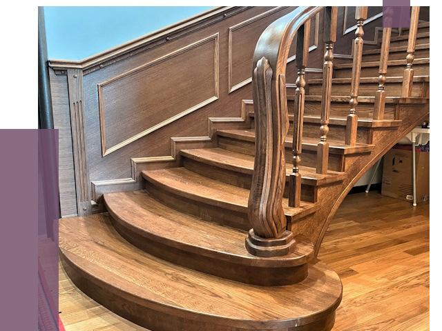 Дубовые лестницы под ключ в Долгопрудном от 175019 руб. — ПРОЛЁТ-Длг