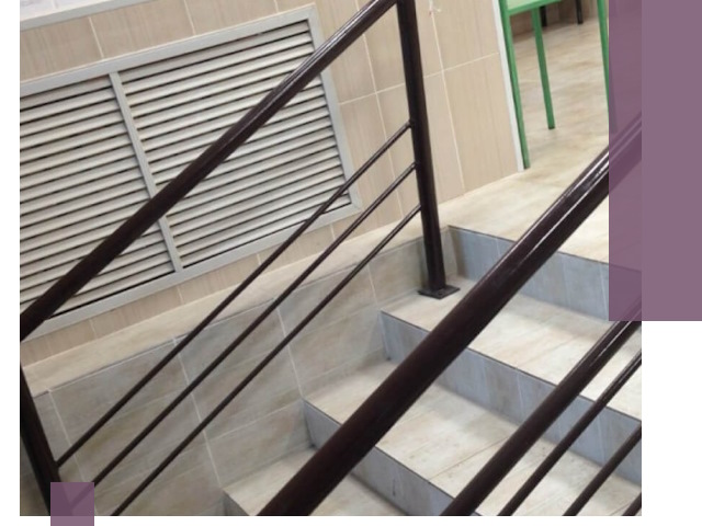 Изготовление перил из металла под ключ в Долгопрудном