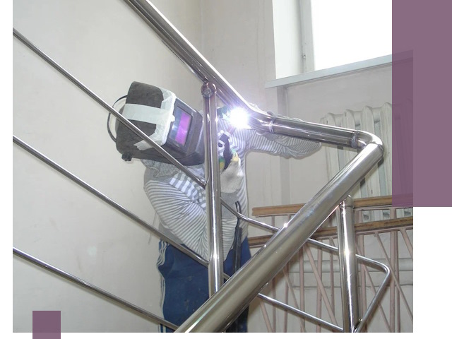 Монтаж перил и ограждений качественно в Долгопрудном