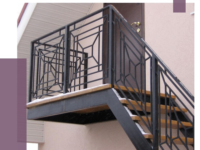 Металлические перила в Долгопрудном от 4261 руб.  | ПРОЛЁТ-Длг