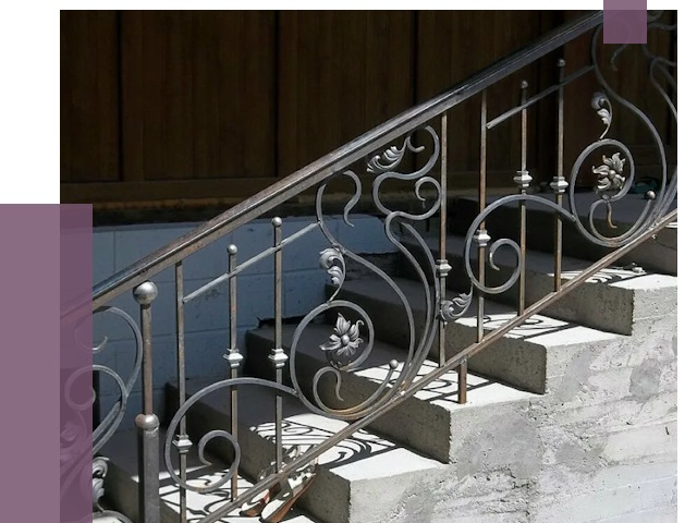 Кованые перила в Долгопрудном от 8624 руб. под ключ — качество от ПРОЛЁТ-Длг