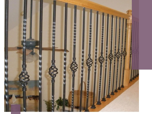 Изготовление и монтаж кованных перил в Долгопрудном под ключ