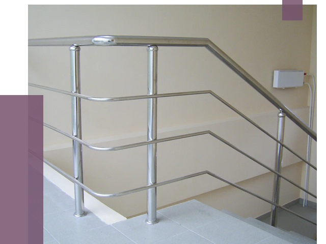 Алюминиевые перила в Долгопрудном от 6291 руб. под ключ | ПРОЛЁТ-Длг