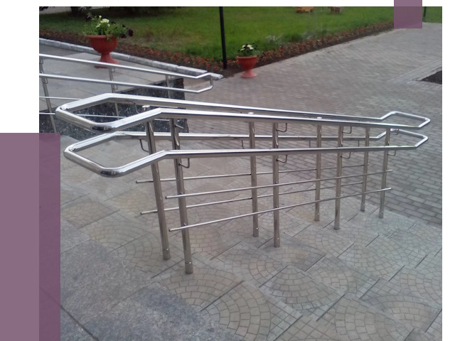 Перила для инвалидов в Долгопрудном от 7528 руб. под ключ | ПРОЛЁТ-Длг