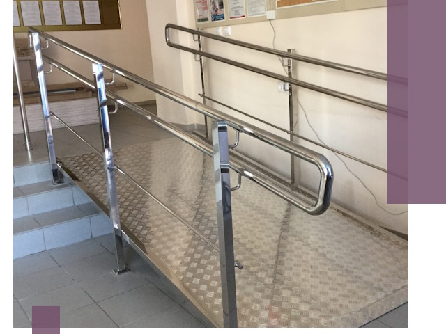 Перила для инвалидов в Долгопрудном — надежные поручни и ограждения