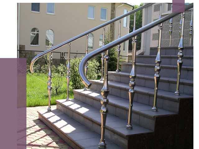 Перила для крыльца в Долгопрудном от 10653 руб. — монтаж ПРОЛЁТ-Длг