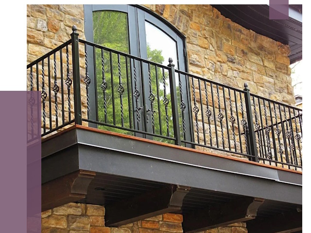 Балконные ограждения в Долгопрудном от 7965 руб. — купить | ПРОЛЁТ-Длг