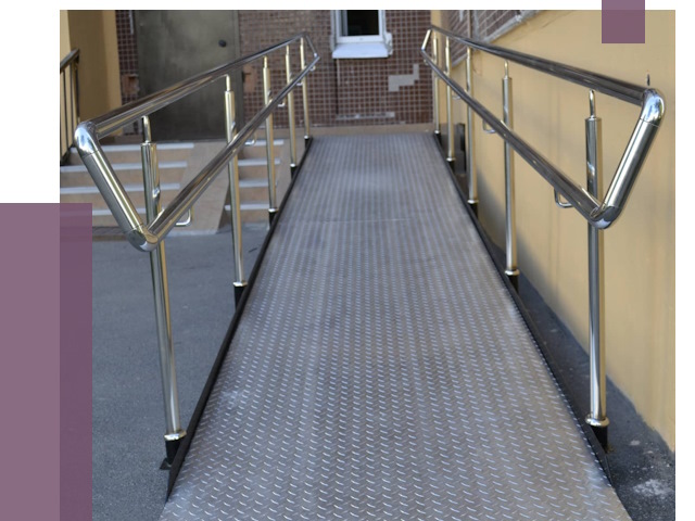 Пандусы в Долгопрудном от 12175 руб. — установка для инвалидов | ПРОЛЁТ-Длг