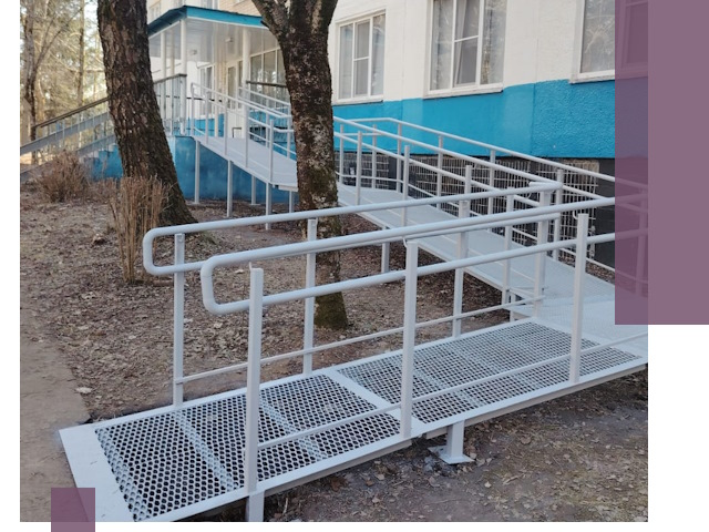 Пандусы под ключ в Долгопрудном: изготовление, монтаж и демонтаж