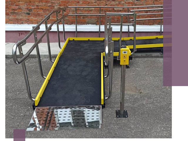 Изготовление наклонных пандусов для инвалидов в Долгопрудном