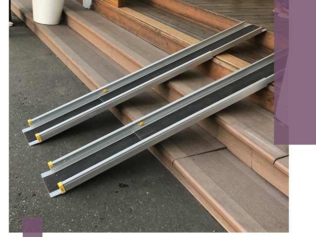 Телескопические пандусы под ключ в Долгопрудном — изготовление и монтаж