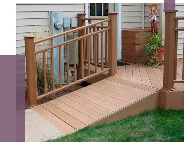 Пандус на крыльцо в Долгопрудном под ключ от 7711 руб. 