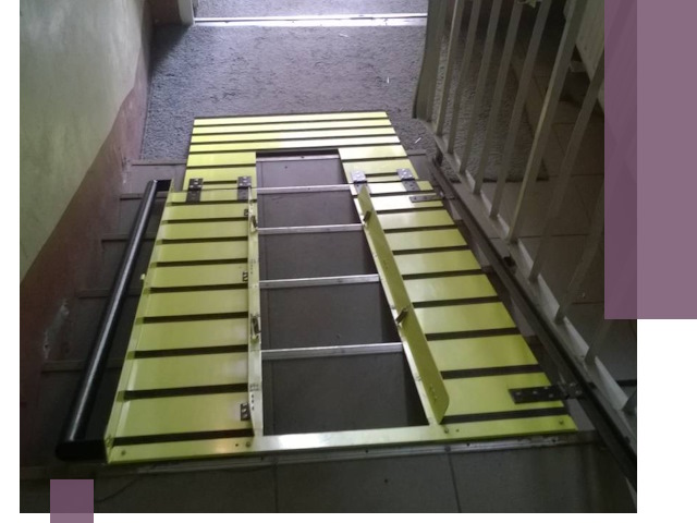 Профессиональный монтаж пандуса в подъезд в Долгопрудном