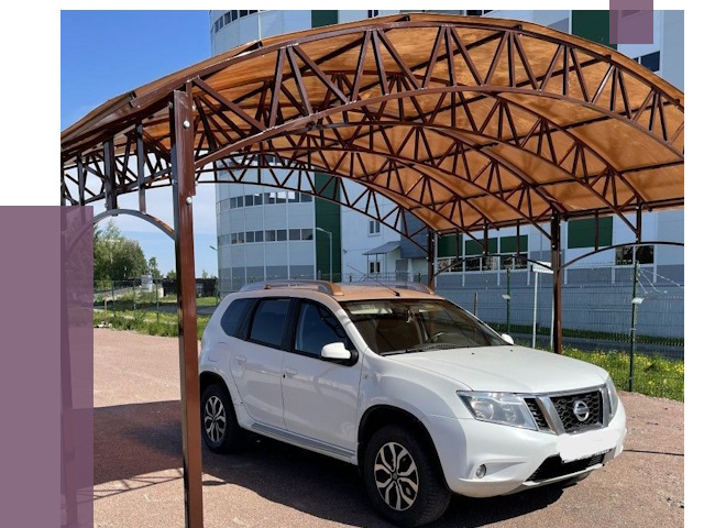 Недорогие навесы в Долгопрудном от 42613 руб.  | ПРОЛЁТ-Длг