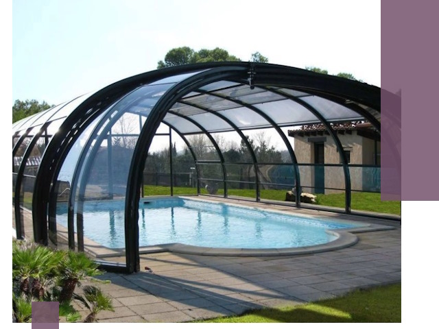 Навесы для бассейна в Долгопрудном: изготовление и монтаж под ключ