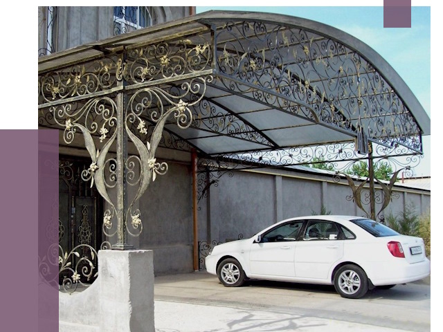 Кованые навесы в Долгопрудном от 14458 руб. | ПРОЛЁТ-Длг