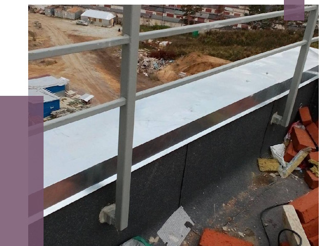 Монтаж парапетов в Долгопрудном от 4261 руб.  | ПРОЛЁТ-Длг