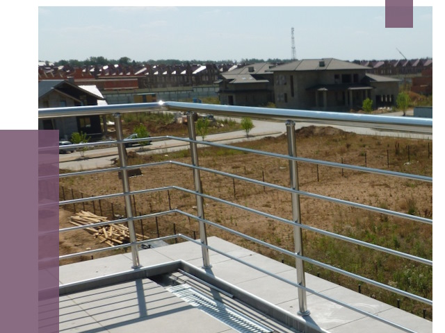 Парапеты из нержавеющей стали в Долгопрудном от 7914 руб. за м² | ПРОЛЁТ-Длг