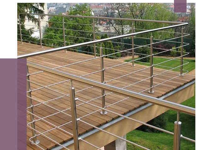 Алюминиевые парапеты в Долгопрудном под ключ от 7711 руб. 