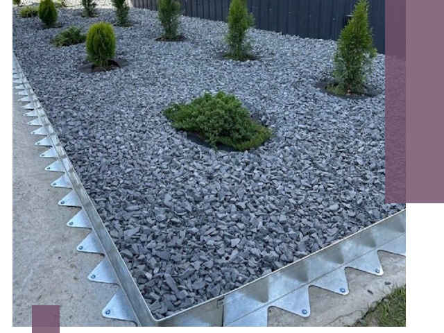 Оцинкованные металлические бордюры под заказ в Долгопрудном