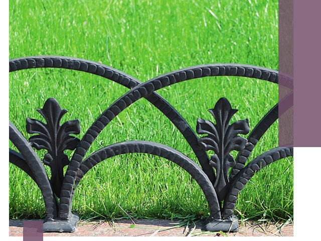 Декоративные металлические бордюры под ключ в Долгопрудном